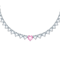Collana Chiara Ferragni Donna DIAMOND HEART in Lega metallica Zirconia J19AUV02 - J19AUV02